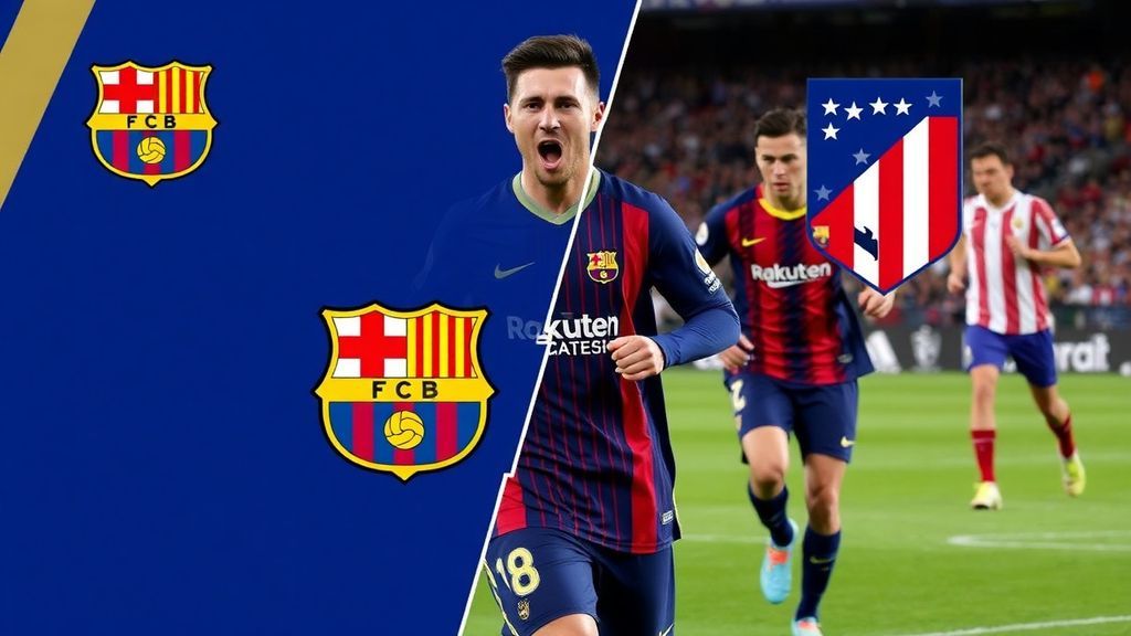 欧冠惊天逆转夜！巴萨客战马竞首发曝光